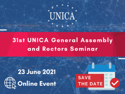 31st UNICA General Assembly & Rectors Seminar