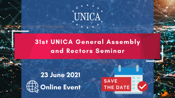 31st UNICA General Assembly & Rectors Seminar