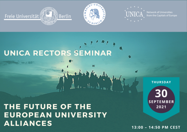 UNICA Rectors’ Seminar “The Future of the European Universities Alliances”