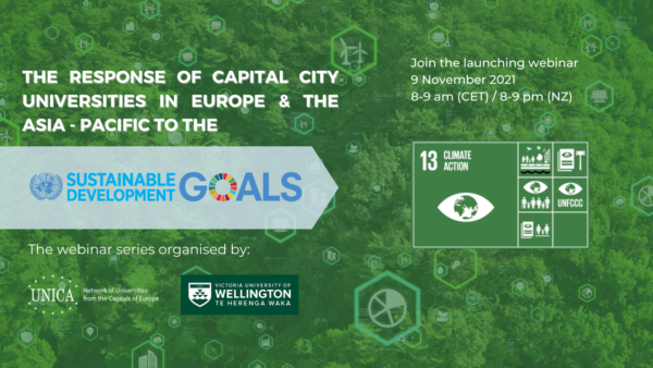 Webinar series: The response of capital city universities in Europe and Asia-Pacific to the UN SDGs