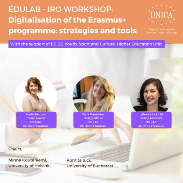 Digitalisation of the Erasmus+ programme: strategies and tools, 14 September 2021 // Report