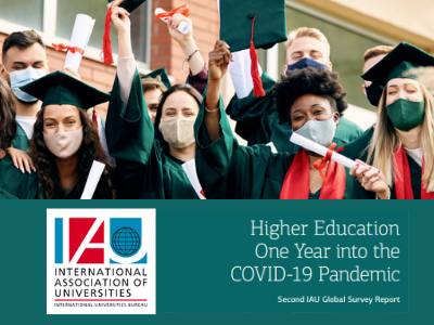 Resilient but concerned: read the new findings on how higher education institutions reacted to the pandemic with the second IAU Global Survey Report on the Impact of COVID-19