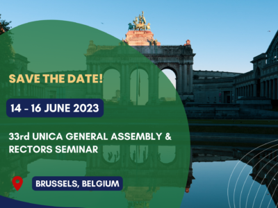 33rd UNICA General Assembly & Rectors Seminar | Brussels, 14-16 June 2023