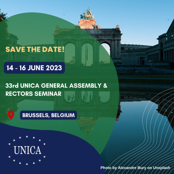 33rd UNICA General Assembly & Rectors Seminar | Brussels, 14-16 June 2023