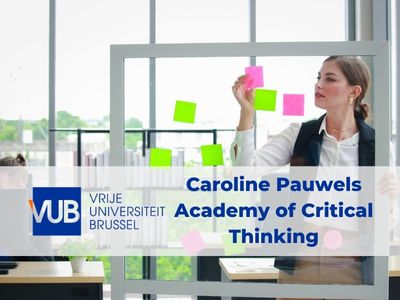 Vrije Universiteit Brussel establishes Caroline Pauwels Academy of Critical Thinking