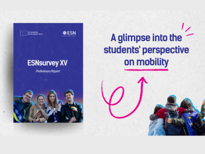 Now available: preliminary results of ESN’s 15th Edition Survey on Student Exchanges and Erasmus+