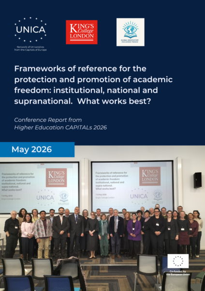 Frameworks of reference for the protection and promotion of academic freedom: institutional, national and supra-national. What works best? – Conference Report
